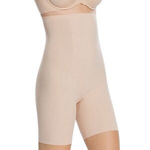 Spanx Size SMALL Trust Your Thinstincts High Waist Shaping Short-Soft Nude Tan